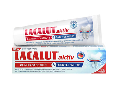 Lacalut Aktiv Gentle White